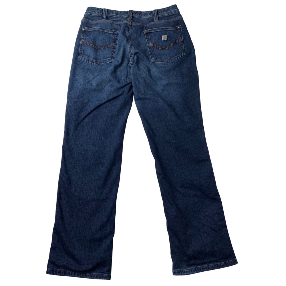 Carhartt‎ Women's Jeans Blue Denim Regular Fit Size 8 Casual Workwear - Picture 5 of 6